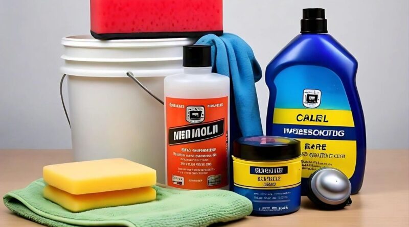 5 Essential Automotive Cleaning Products for a Complete Kit