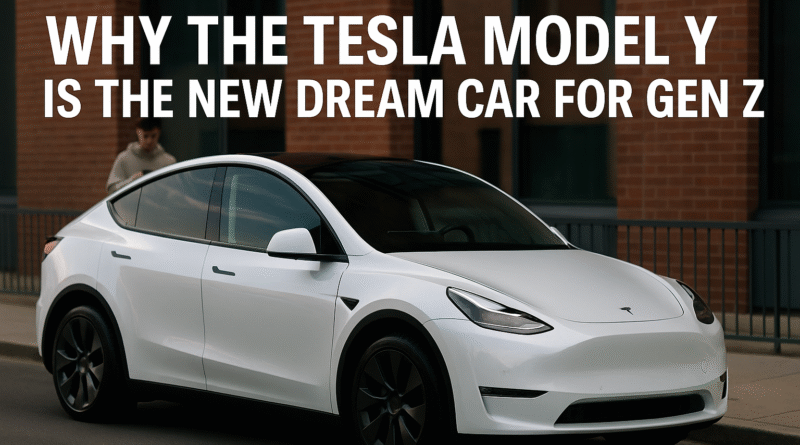 Why the Tesla Model Y Is the New Dream Car for Gen Z