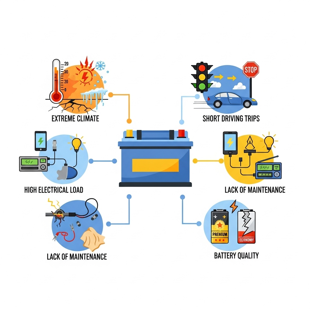 Factors That Affect Battery Life