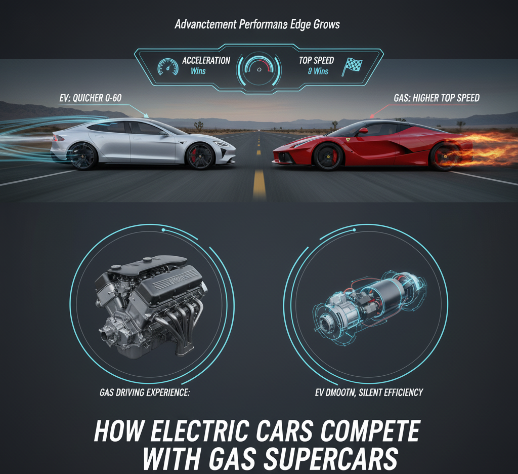 How Electric Cars Compete with Gas Supercars