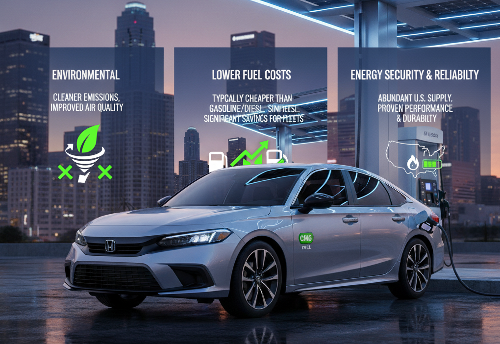 Natural Gas Vehicles: Availability, Benefits, Future Growth