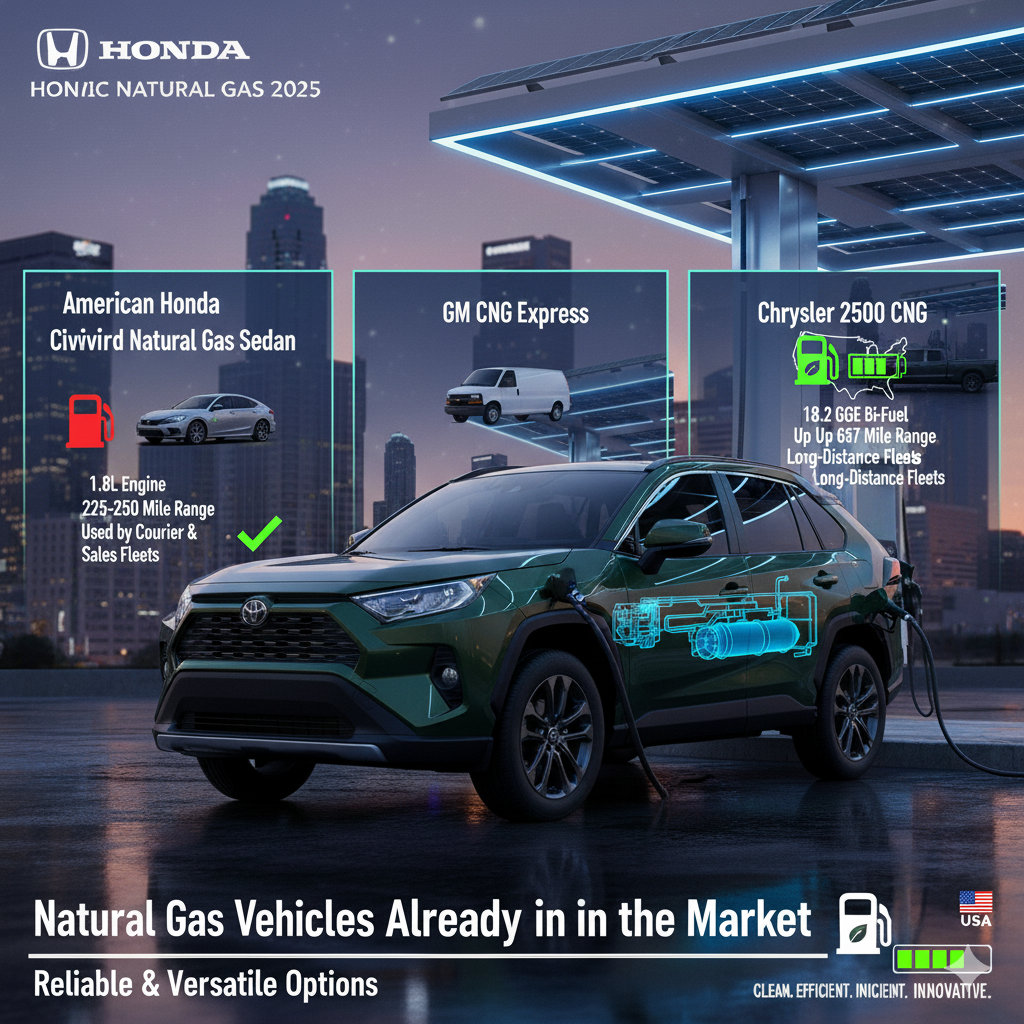Natural Gas Vehicles Already in the Market