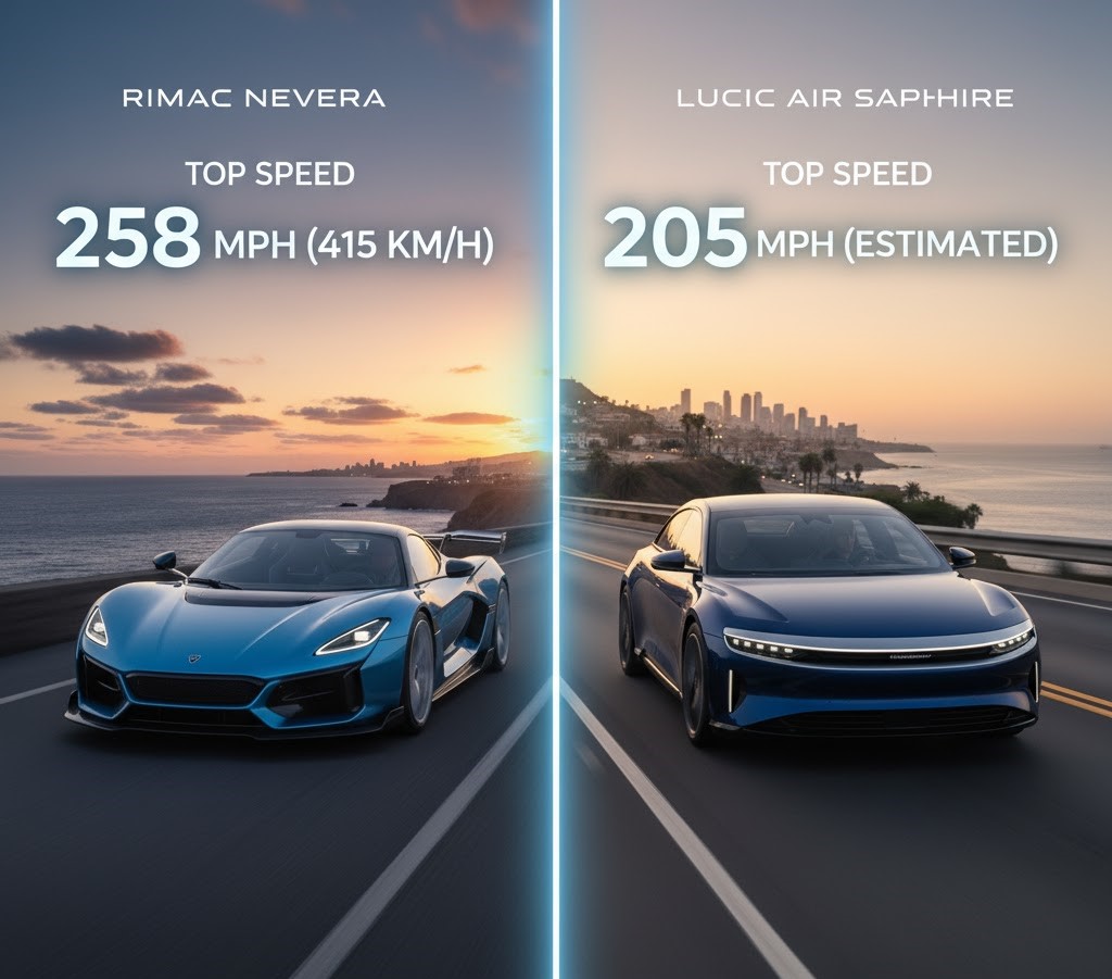 Top Speed Comparison