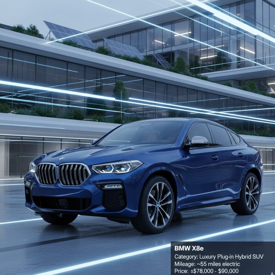 BMW X6e – The Electrified Luxury SUV Experience