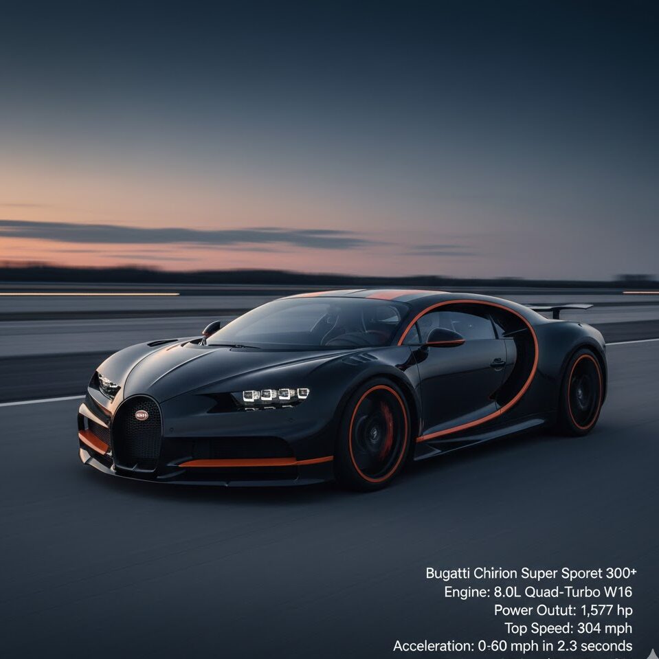 Bugatti Chiron Super Sport 300+