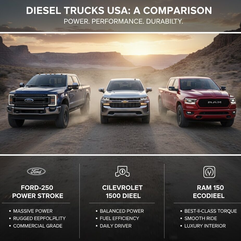 Diesel Trucks USA: A Comparison