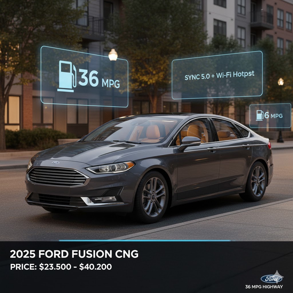 2025 Ford Fusion CNG