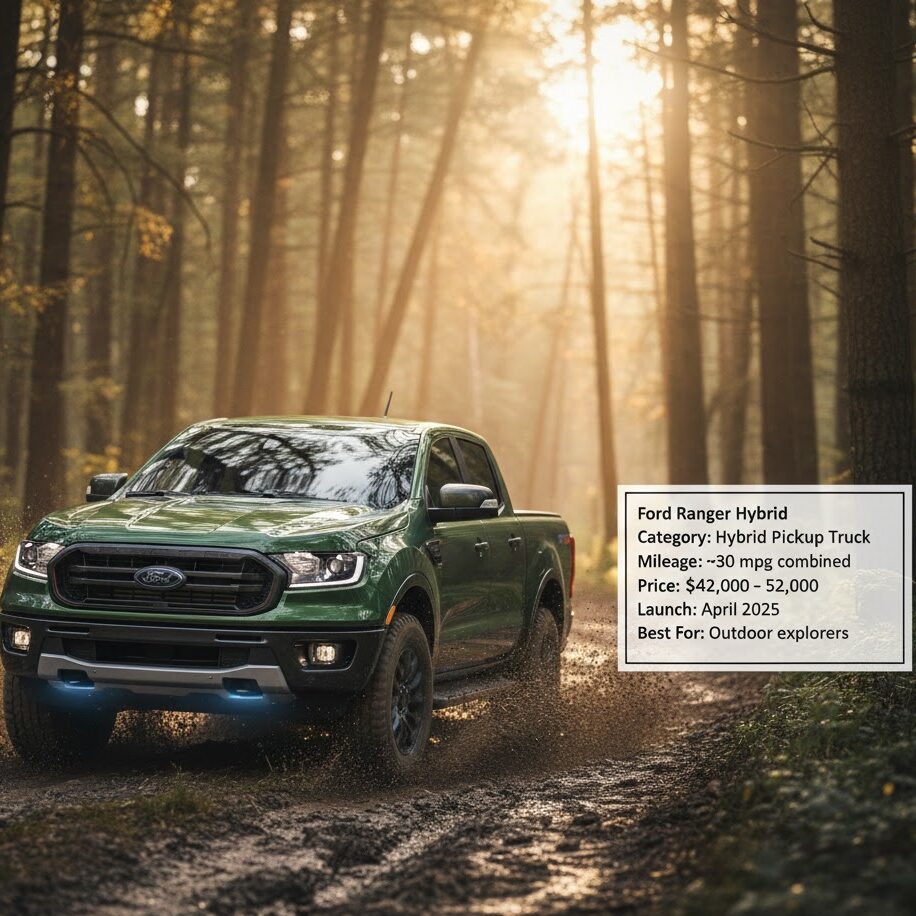 Ford Ranger Hybrid – Power Meets Eco-Efficiency