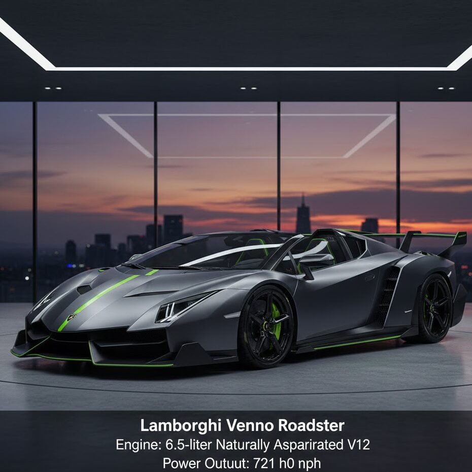 Lamborghini Veneno Roadster – $8.3 Million