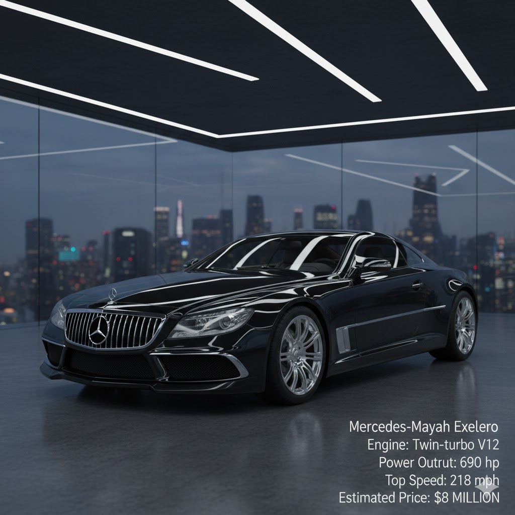 Mercedes-Maybach Exelero – $8 Million