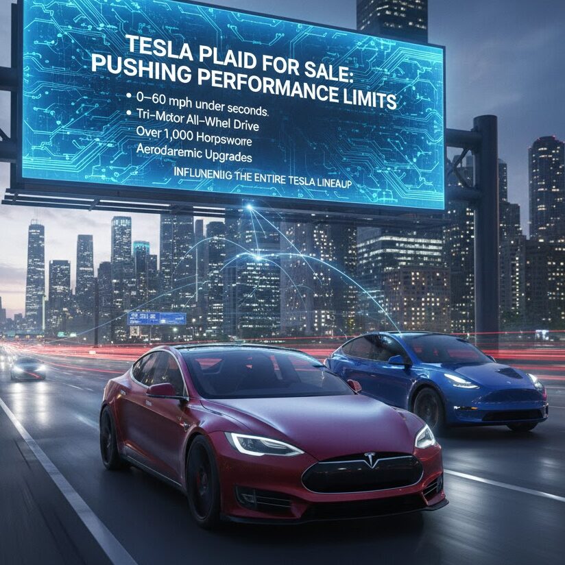 Tesla Plaid for Sale: Pushing Performance Limits