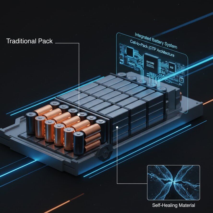 Structural & Packaging Innovation: Cell-to-Pack, Integrated Packs