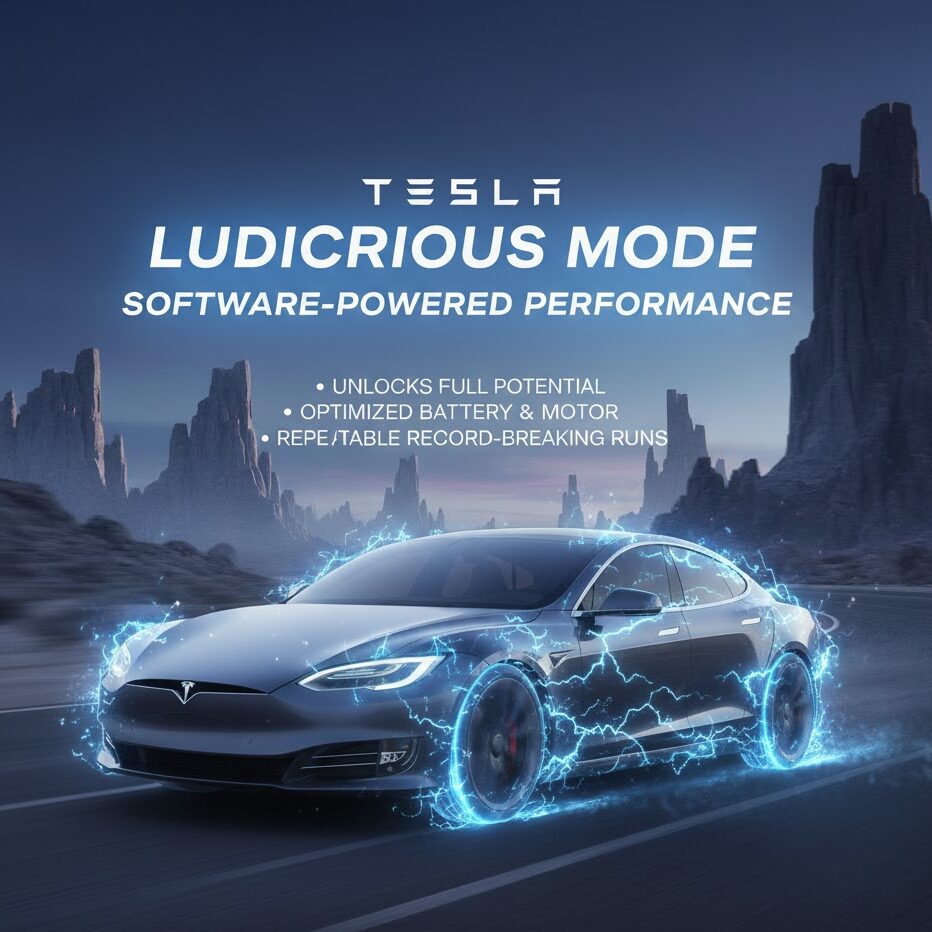 Tesla Ludicrous Mode: Performance Powered by Software