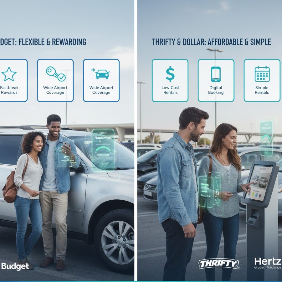 Thrifty and Dollar Car Rental: Budget-Friendly Competitors