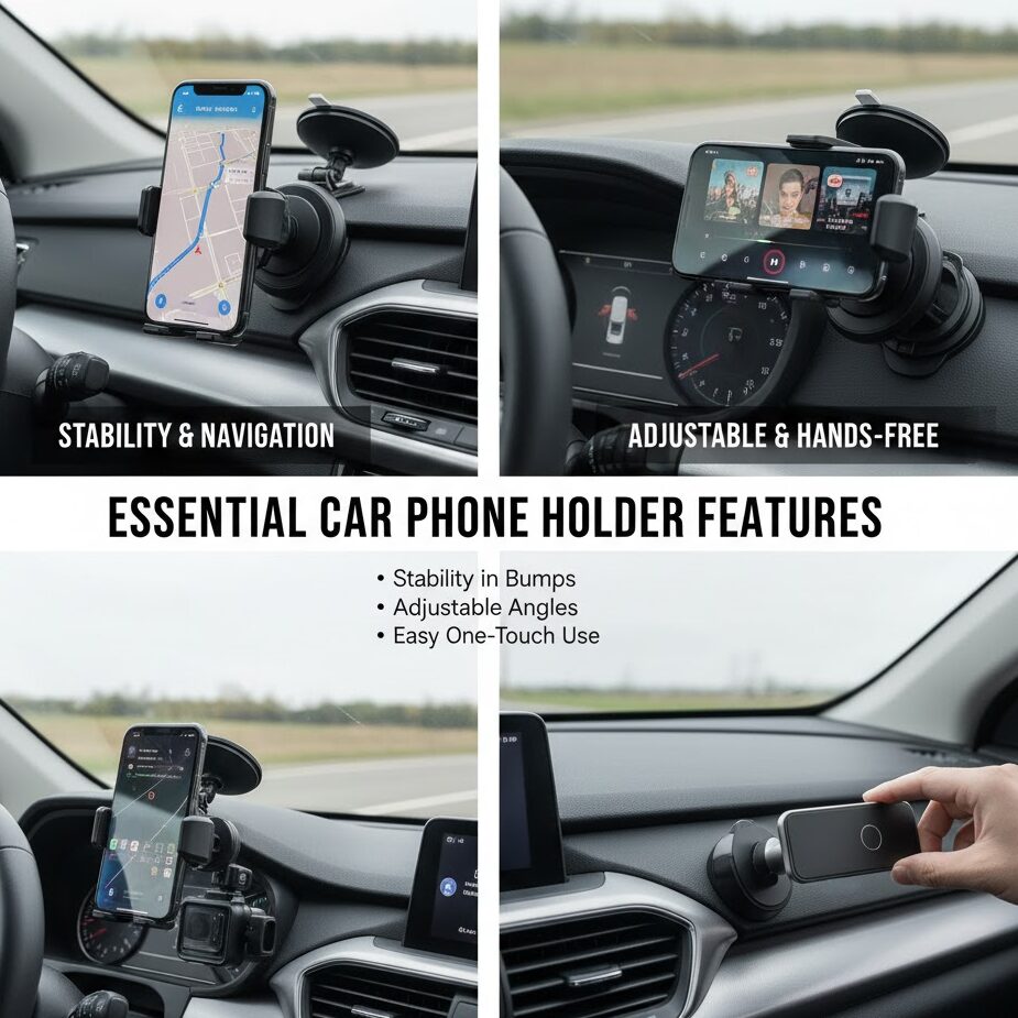 Why a Phone Holder for Car Is Essential