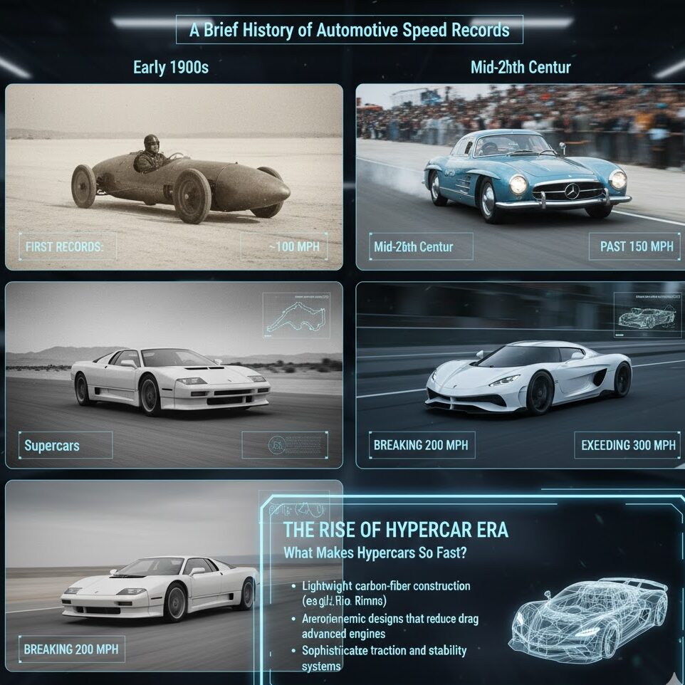 A Brief History of Automotive Speed Records
