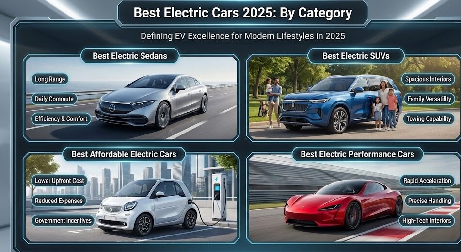 Best Electric Cars 2025 by Category