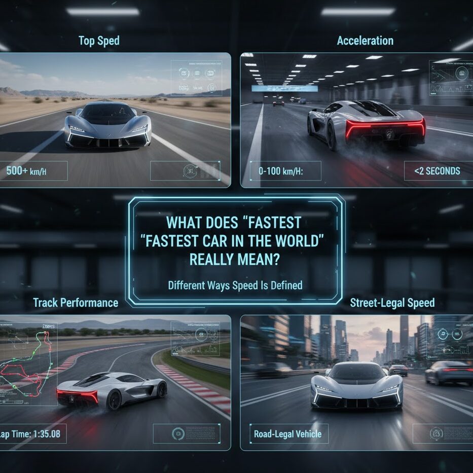 What Does “Fastest Car in the World” Really Mean?