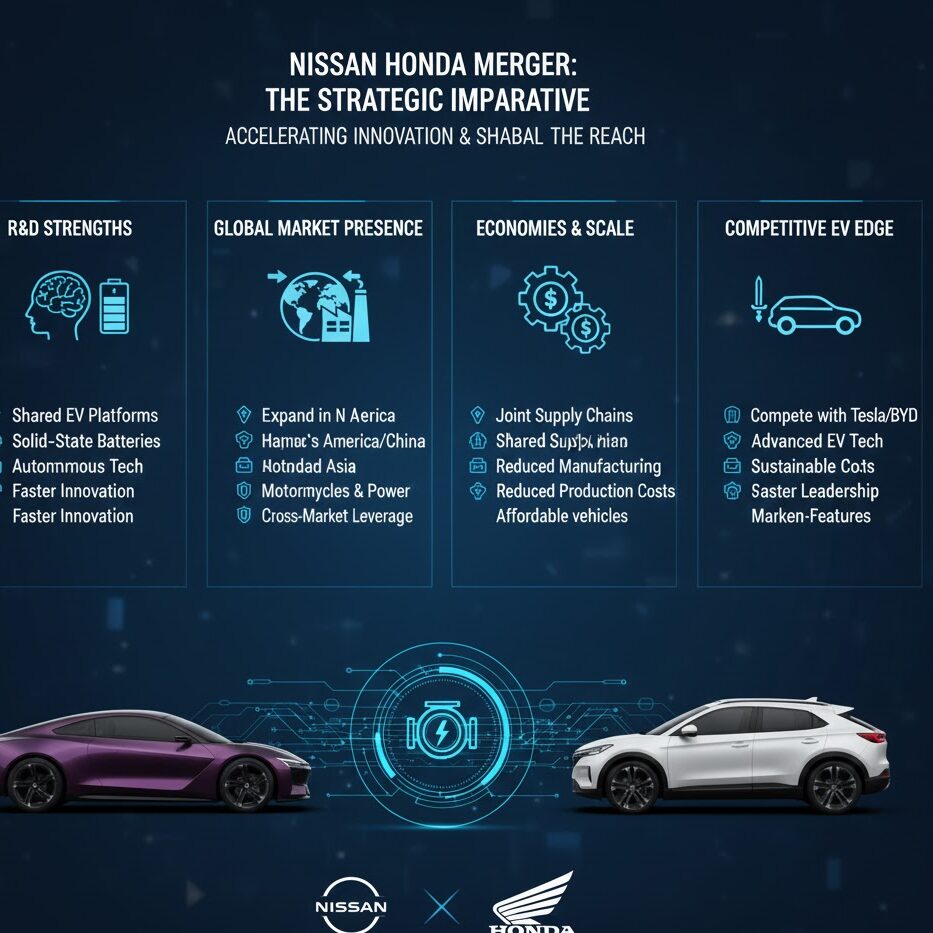 Why the Merger Makes Strategic Sense with Nissan Honda Merger